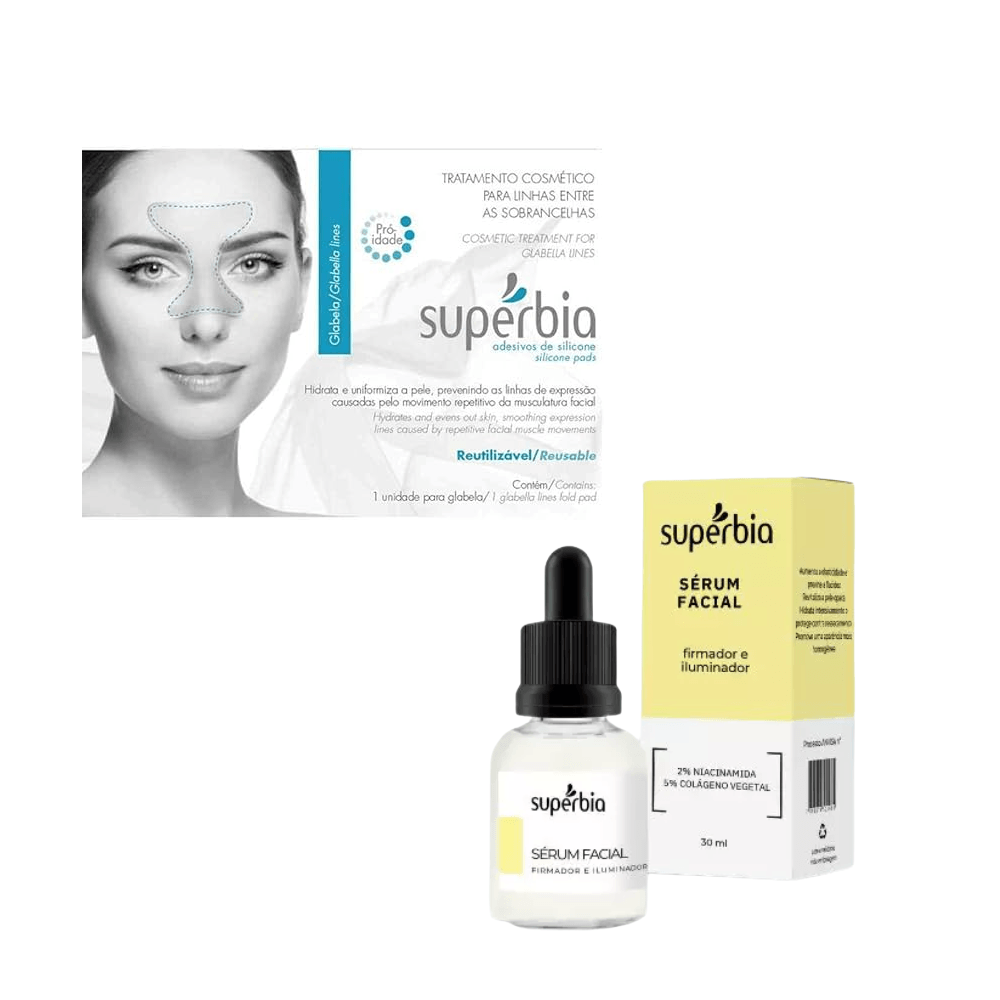 Kit Dual Tec Adesivo para Glabela + Sérum Firmador