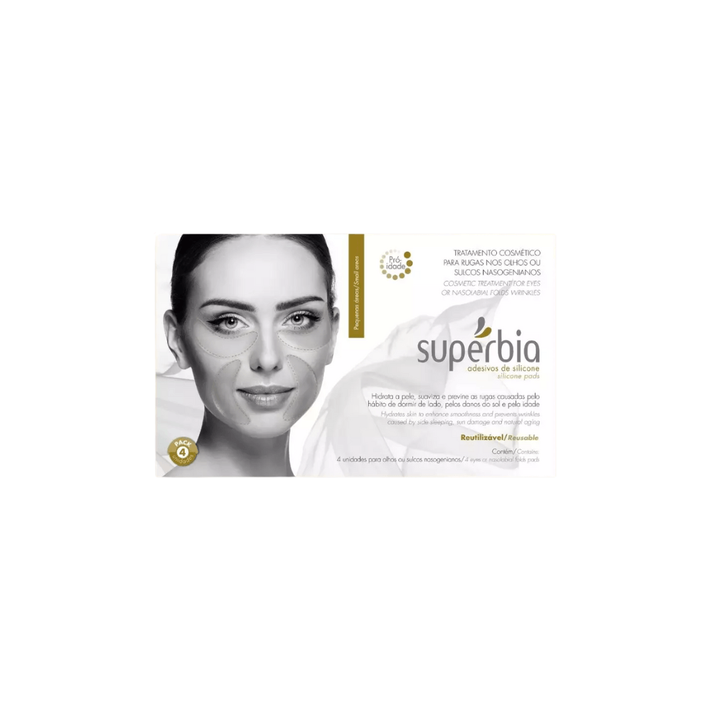 Kit Supérbia 4 Dual Tec Adesivo de Olhos + Sérum Clareador