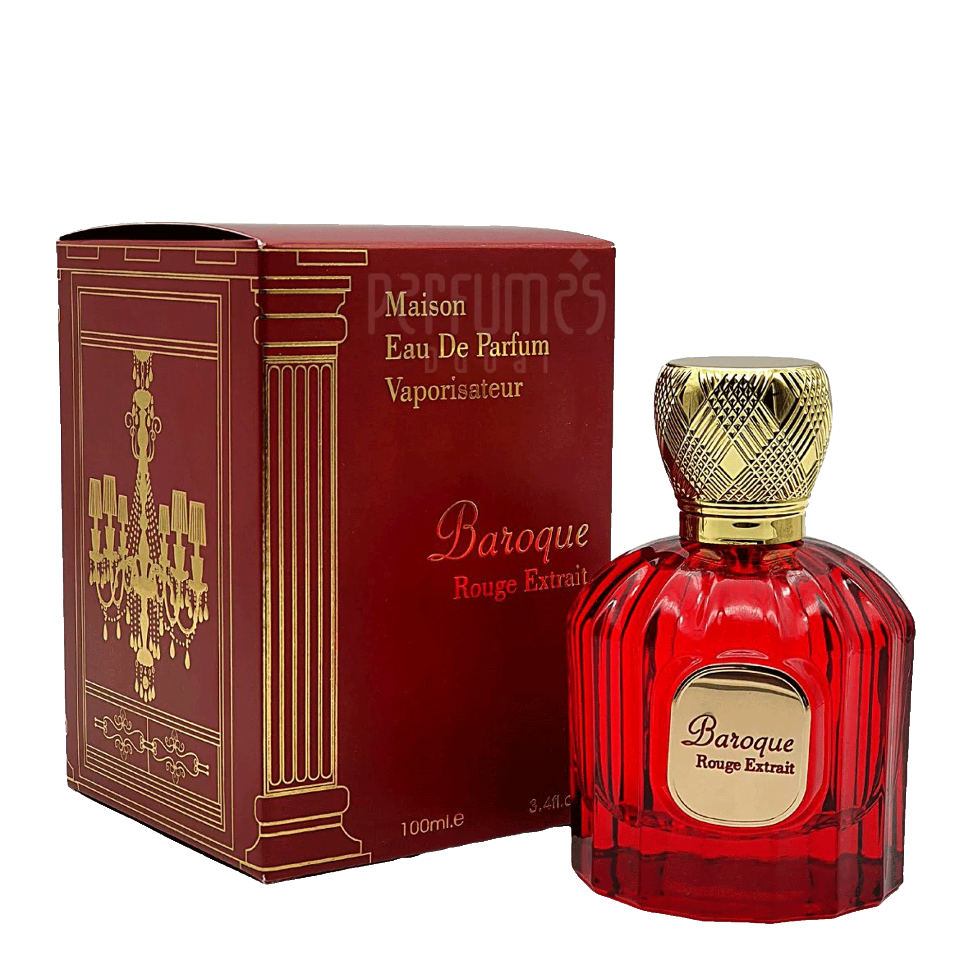 Perfume Unissex Maison Alhambra Baroque Rouge Extrait Eau de Parfum 100ml