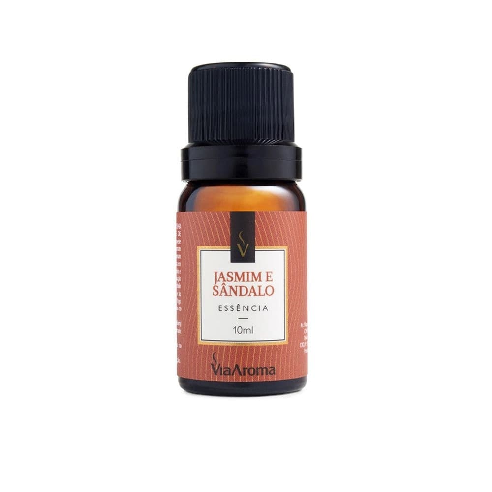 Essência Jasmim E Sândalo Via Aroma 10ml