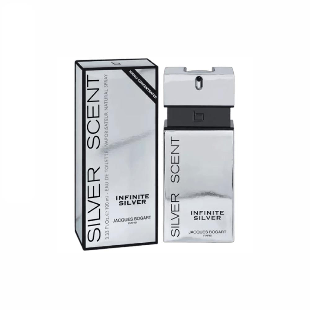 Perfume Masculino Silver Scent Infinite Silver Eau de Toilette Jacques Bogart 100ml