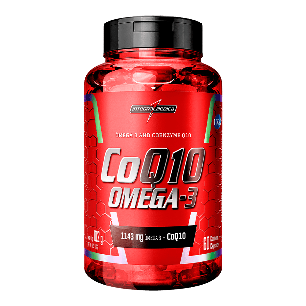 COQ10 Ômega 3 Integralmedica 60 Cápsulas