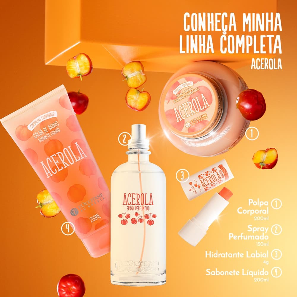 Spray Perfumado Acerola L'Occitane Au Brésil 150ml
