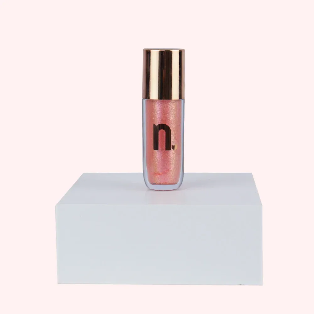 Gloss Labial Instant Glow Nina MakeUp 4ml Cor Sun Stone