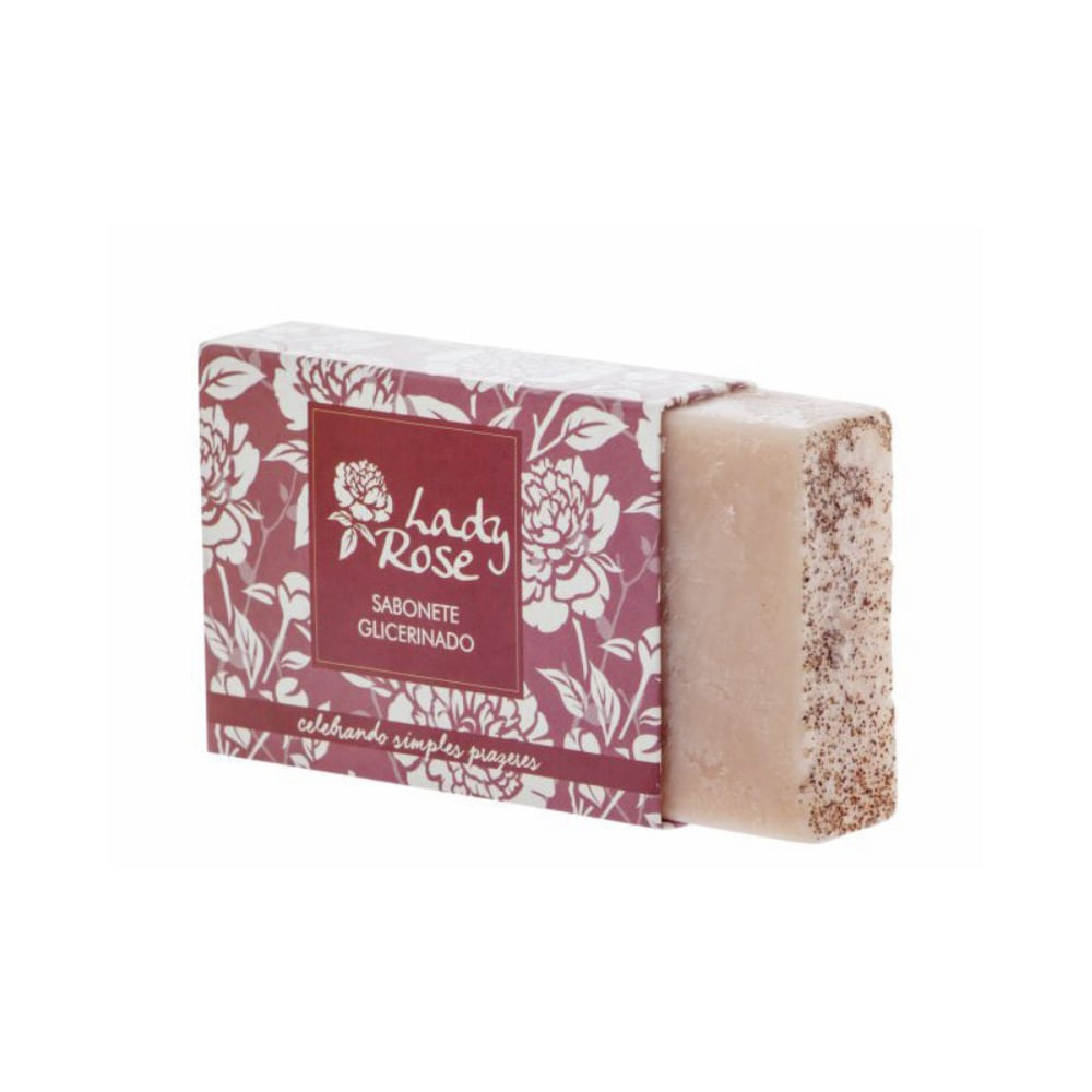Kit Lady Rose Hidratante 380ml + 2 sabonetes 90g