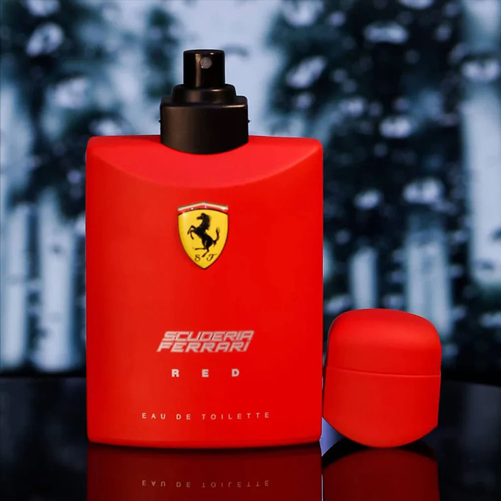 Perfume Masculino Ferrari Red Scuderia Eau de Toilette 200ml