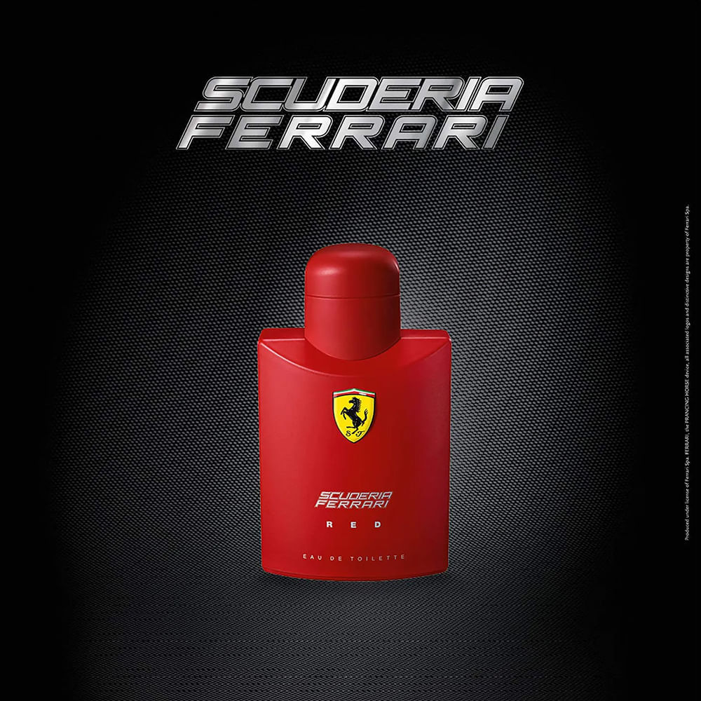 Perfume Masculino Ferrari Red Scuderia Eau de Toilette 200ml