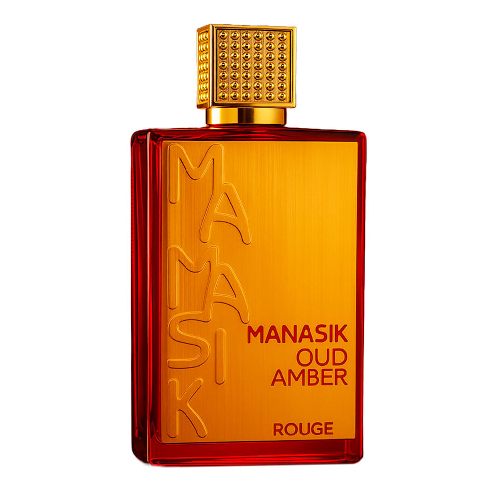 Perfume Árabe Unissex Oud Amber Rouge Eau De Parfum Manasik 100ml