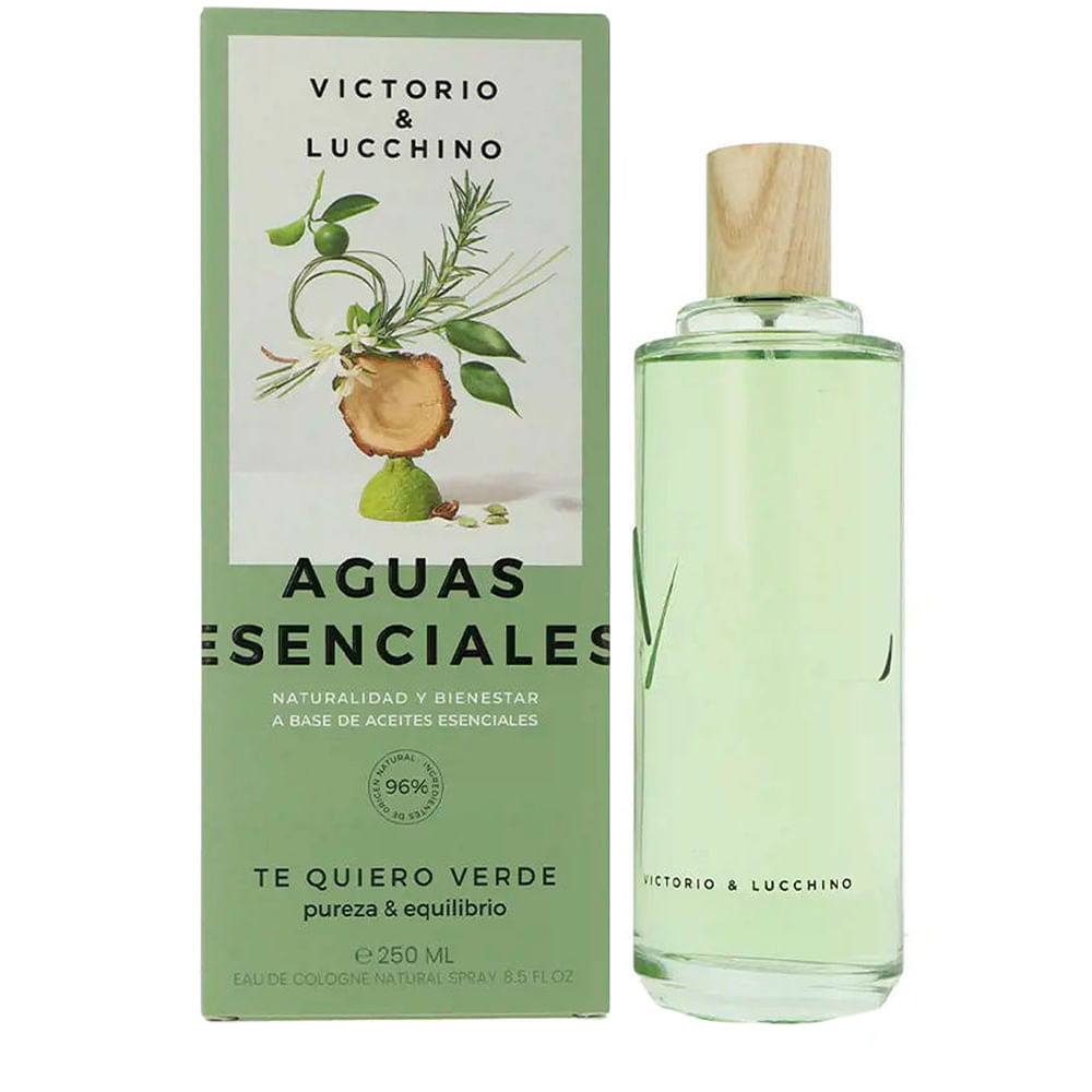 Perfume Feminino Te Quiero Verde Eau de Cologne Victorio & Lucchino 250ml