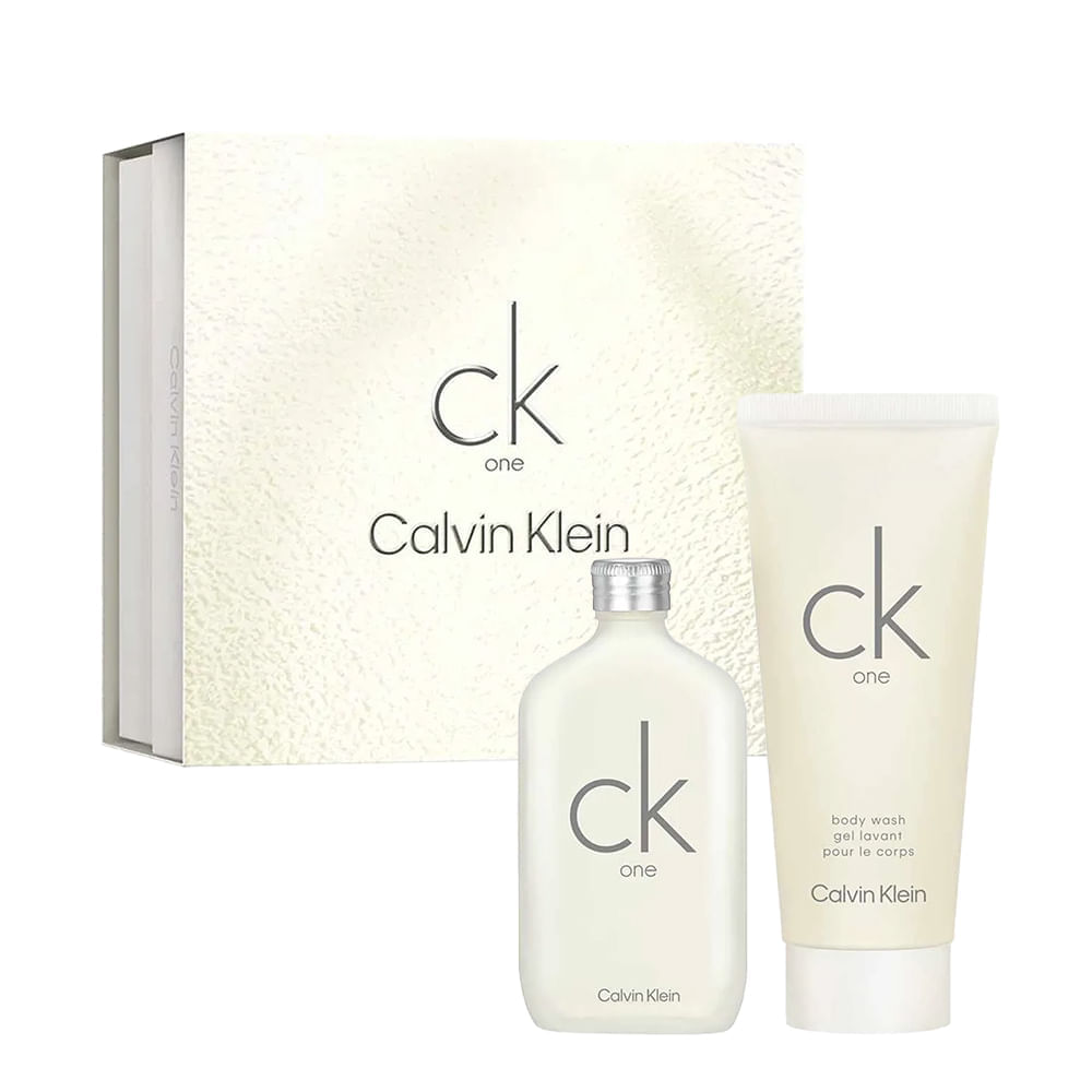 Kit Calvin Klein Ck One Unissex Eau De Toilette 50ml + Shower Gel 100ml