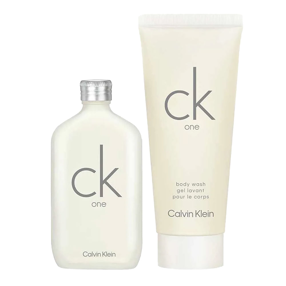 Kit Calvin Klein Ck One Unissex Eau de Toilette 50ml + Shower Gel 100ml