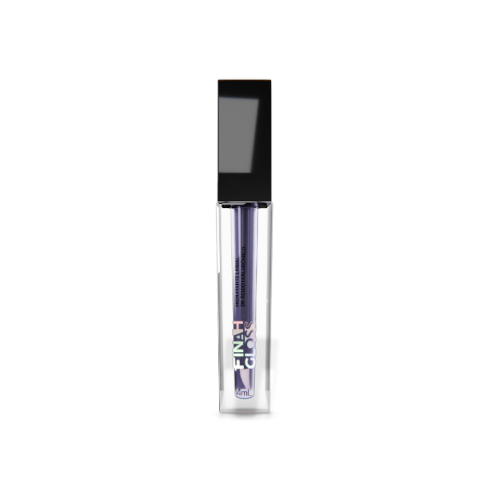 Gloss Labial Hidratante com Aloe Vera, D-Pantenol e Vitamina E Finah Gloss 4ml