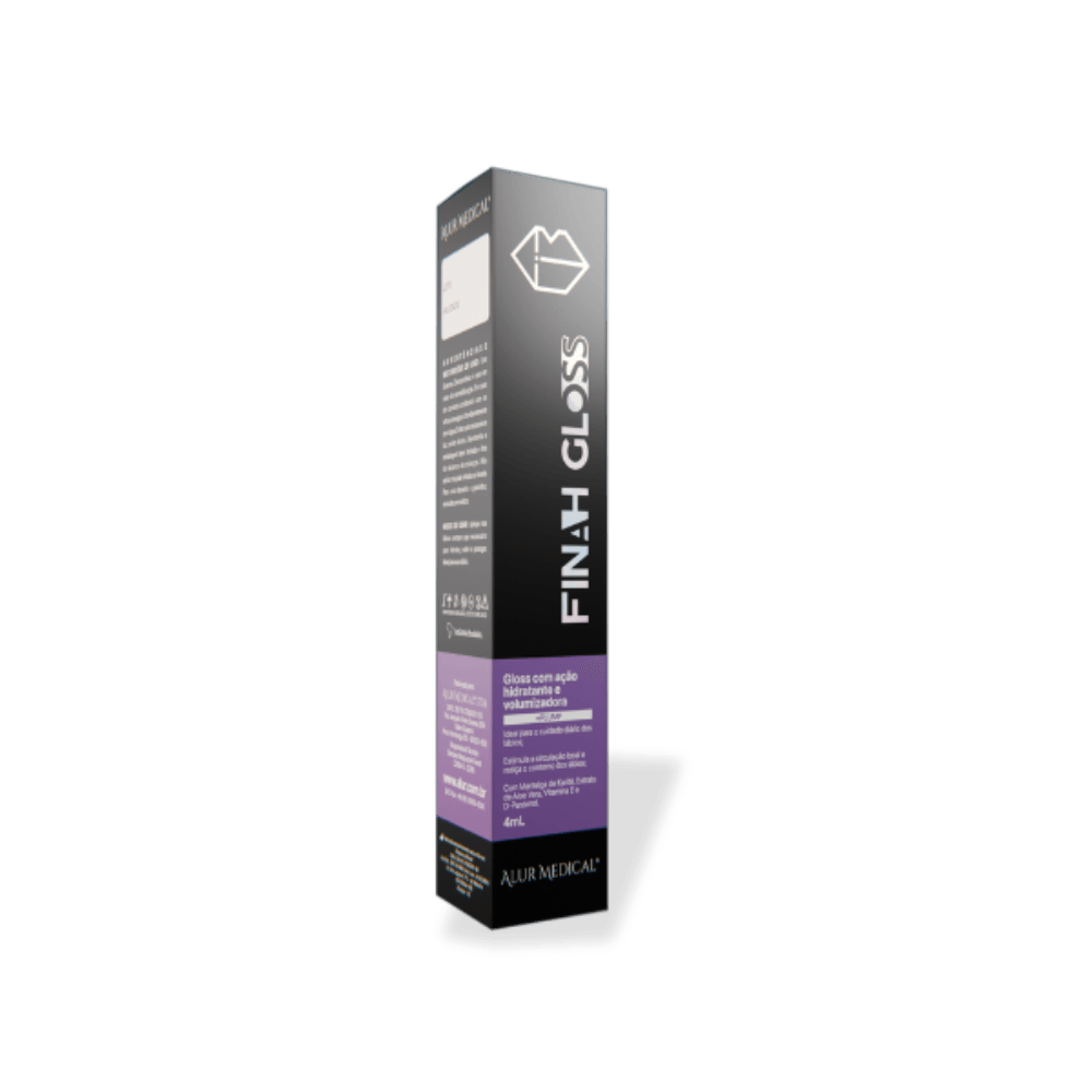 Gloss Labial Volumizador com Ácido Hialurônico e Manteiga de Karité Finah Gloss + Plump 4ml