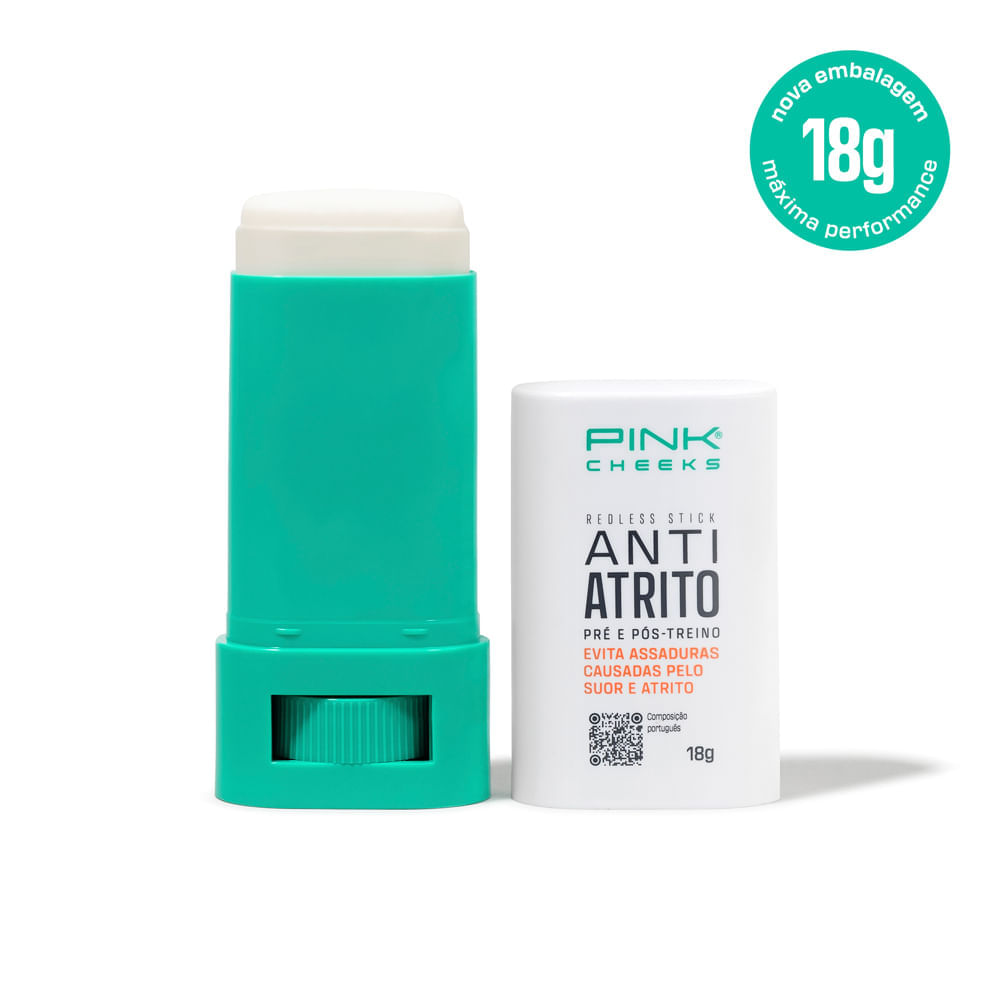 Bastão Antiatrito Pink Cheeks Redless 18g