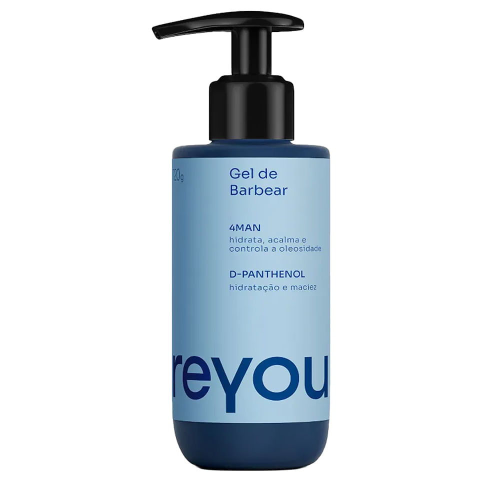 Gel De Barbear 4Man D-Panthenol Reyou 120g