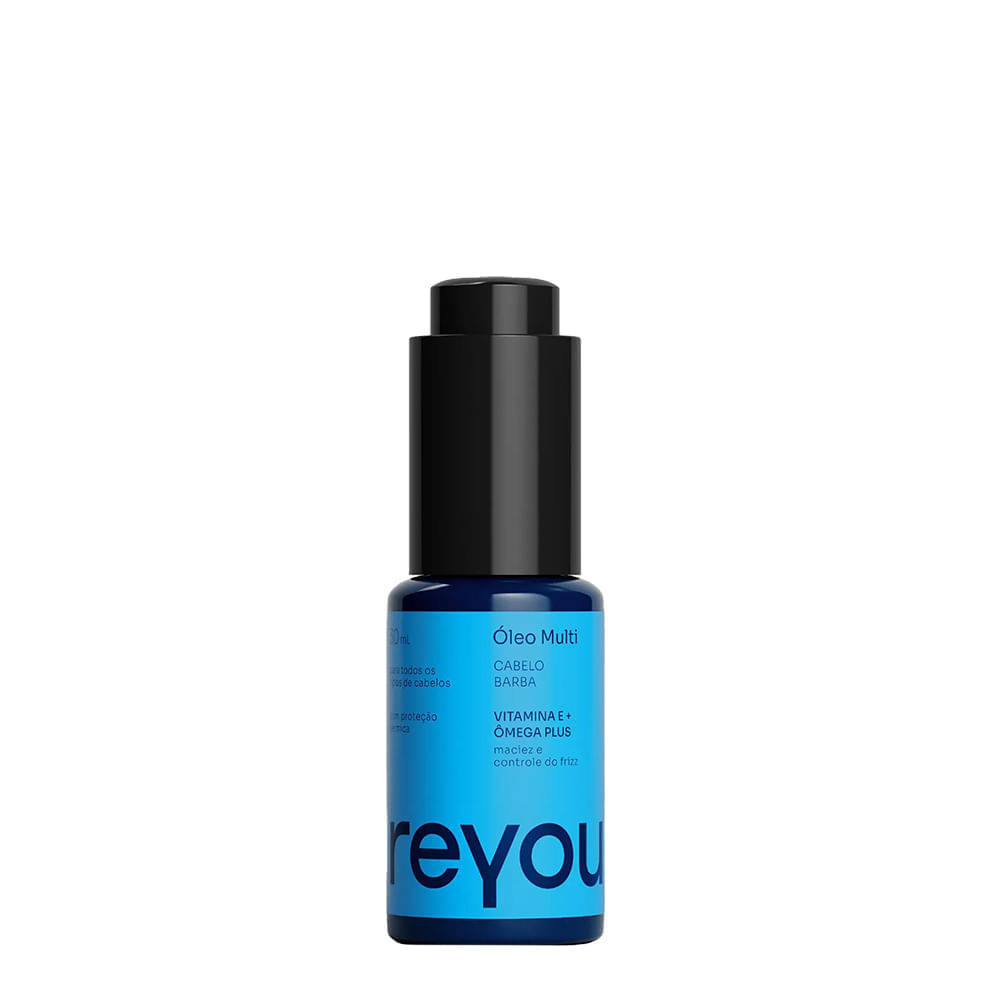 Óleo Para Barba Óleo Multi Vitamina E + Ômega Plus Reyou 30ml