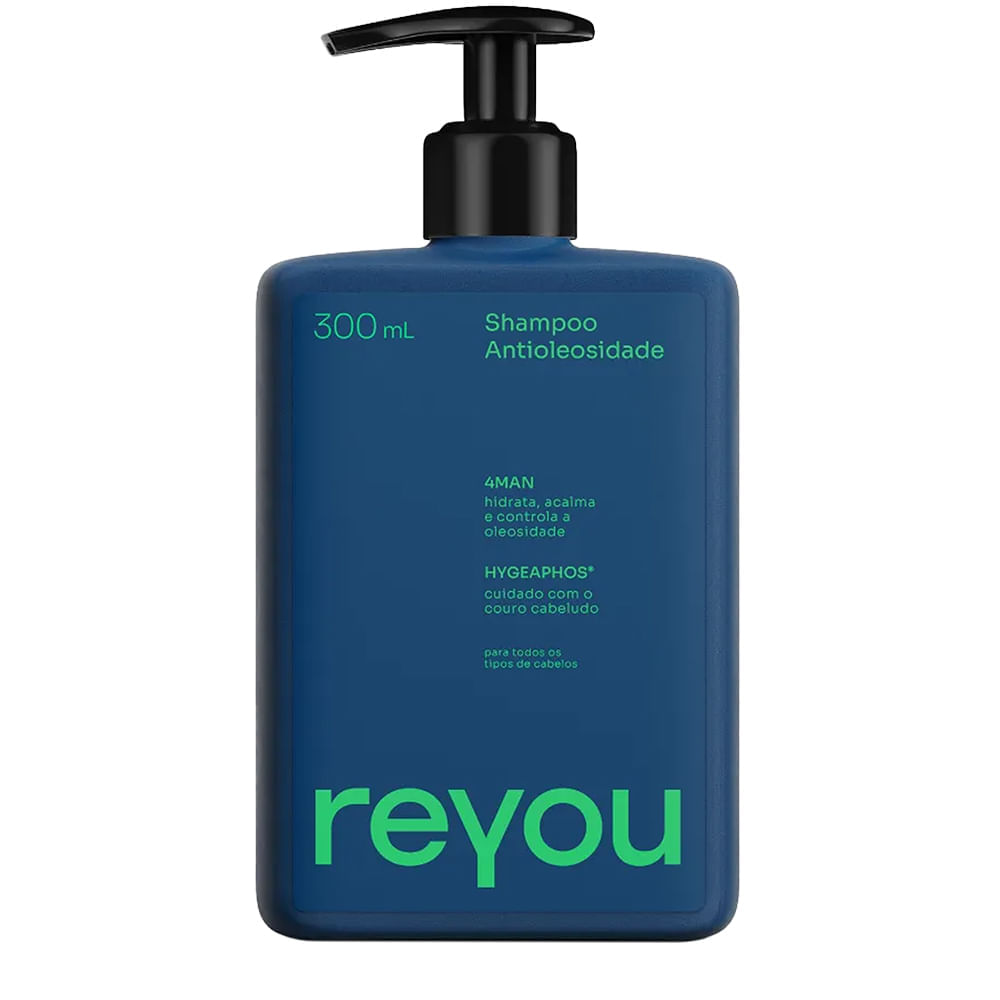 Shampoo Antioleosidade Hygeaphos 4man Reyou 300ml