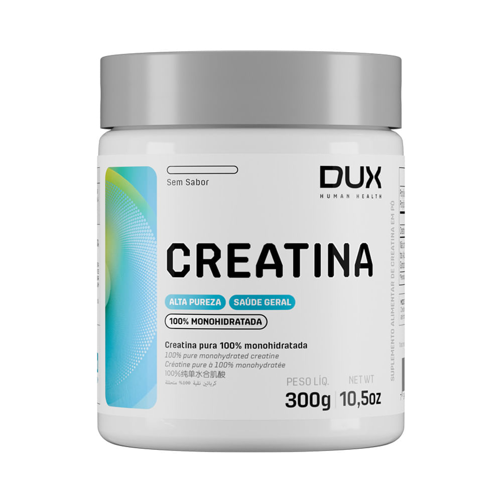 Creatina Monohidratada Pote Sabor Natural 300g
