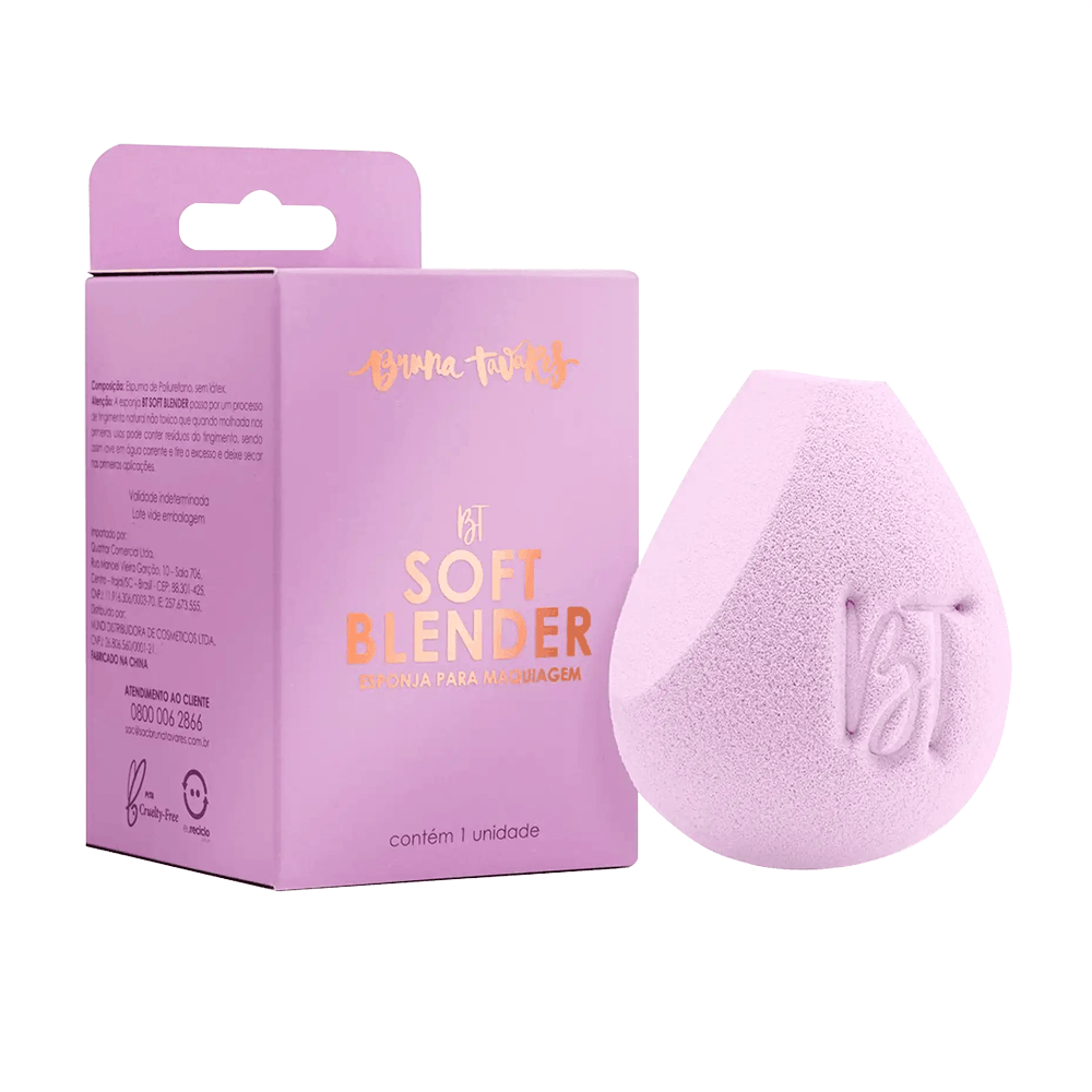 Esponja Para Maquiagem Soft Blender Bruna Tavares
