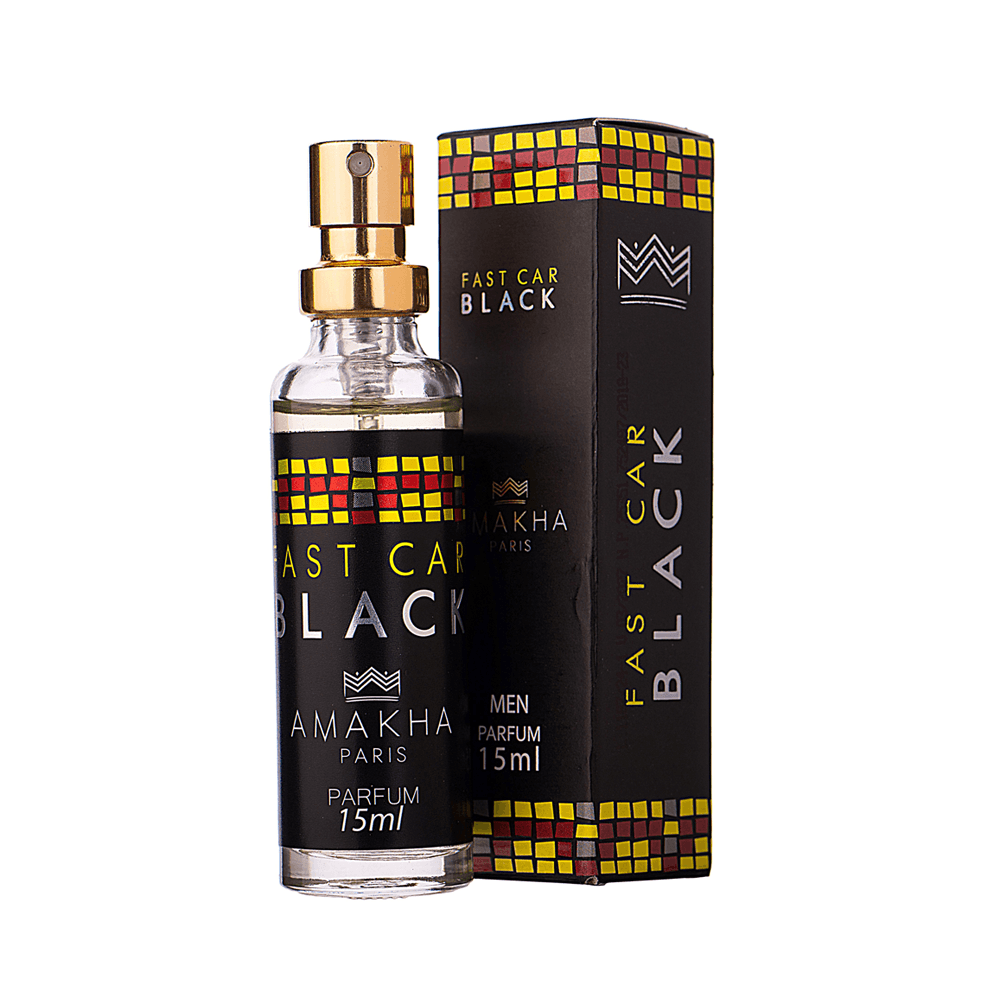 Perfume Masculino Fast Car Black Parfum Amakha Paris 15ml