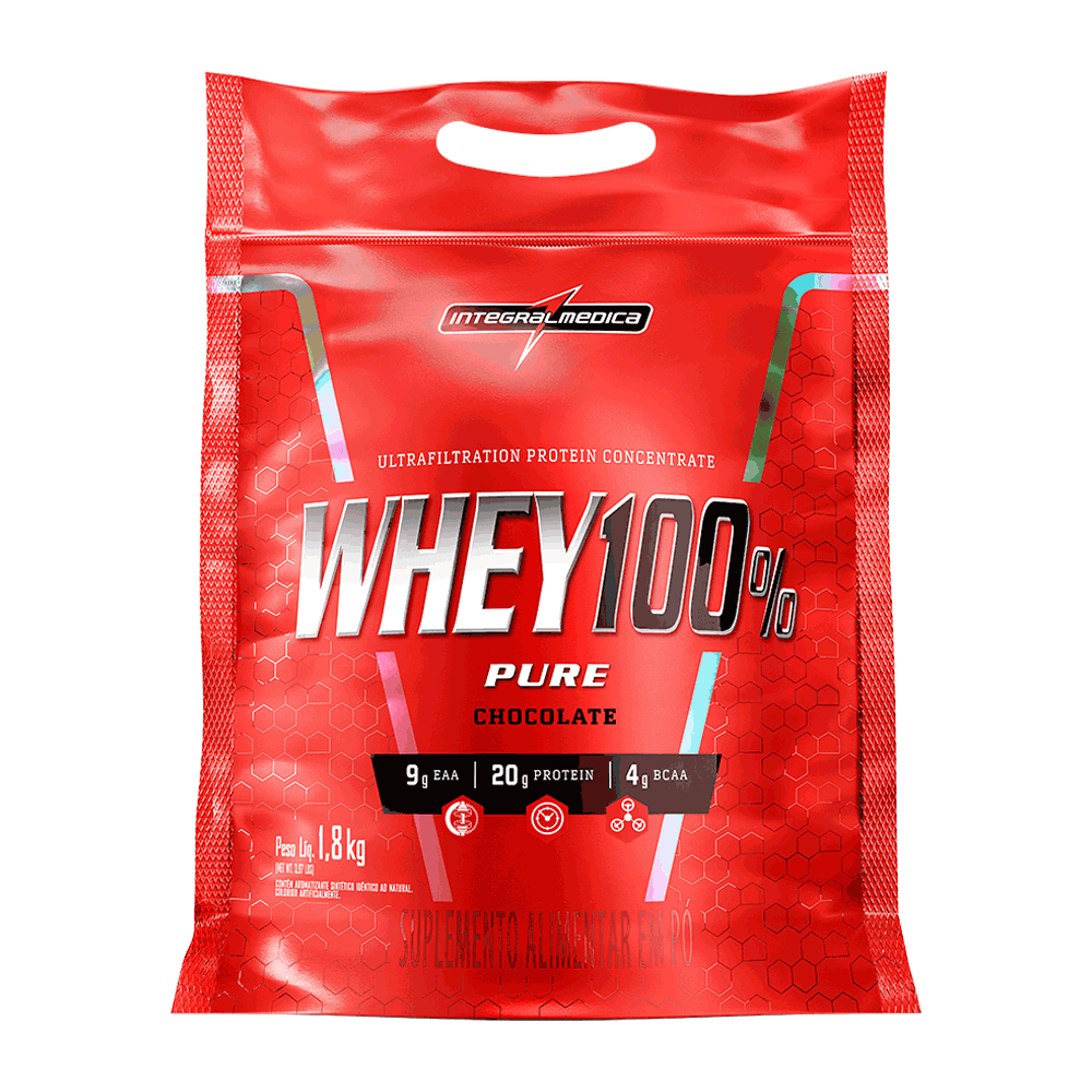 Whey Protein Concentrado Pouch Chocolate 1,8kg
