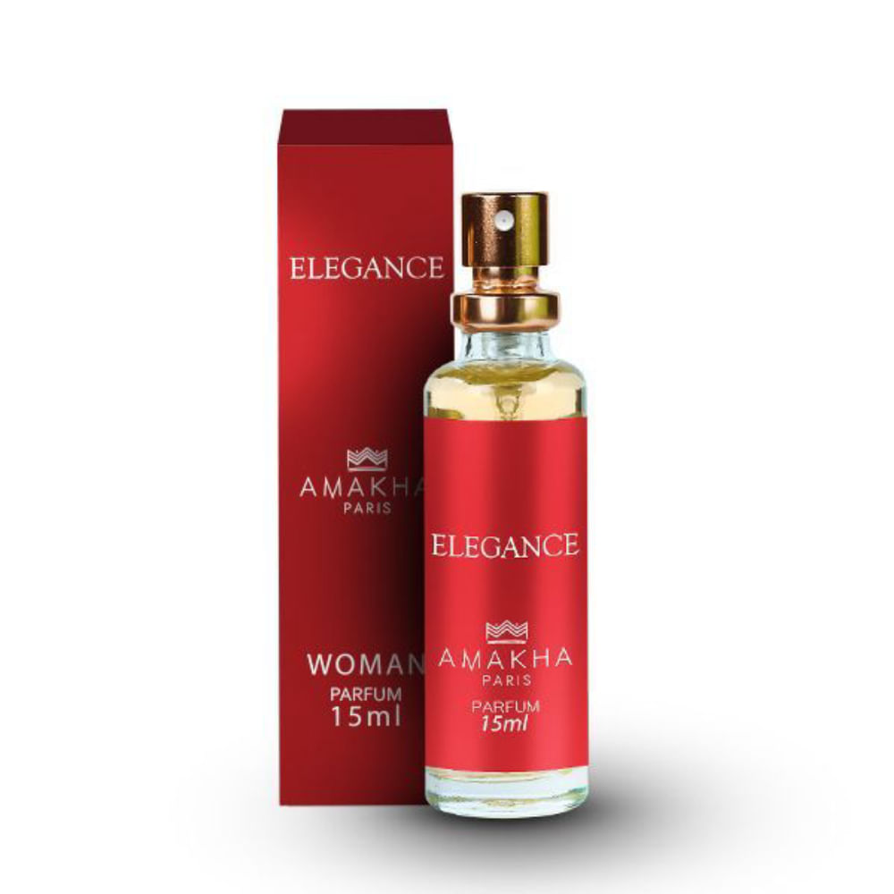 Perfume Feminino Elegance Parfum Amakha Paris 15ml