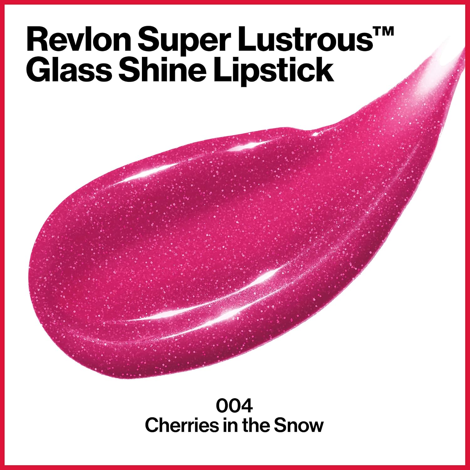 Batom Revlon Super Lustrous Glass Shine Cherries in the Snow