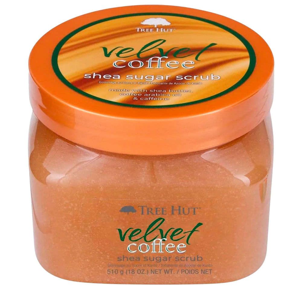 Tree Hut Velvet Coffee Shea Sugar Scrub Esfoliante Corporal 510g
