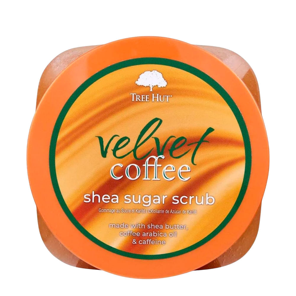 Tree Hut Velvet Coffee Shea Sugar Scrub Esfoliante Corporal 510g