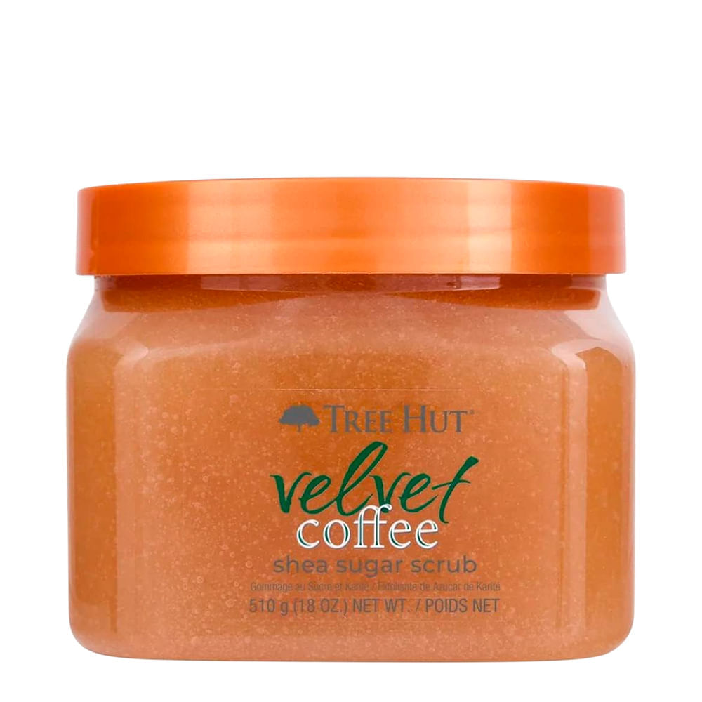 Tree Hut Velvet Coffee Shea Sugar Scrub Esfoliante Corporal 510g