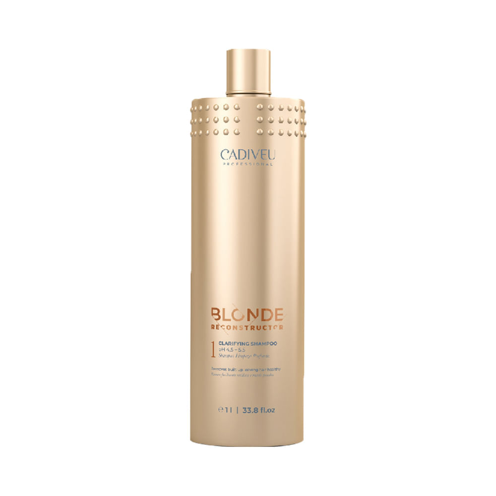 Kit Reconstructor Keeper Shampoo 1000ml + Máscara Proteína 1000ml + Máscara Balanceadora Cadiveu 1000ml