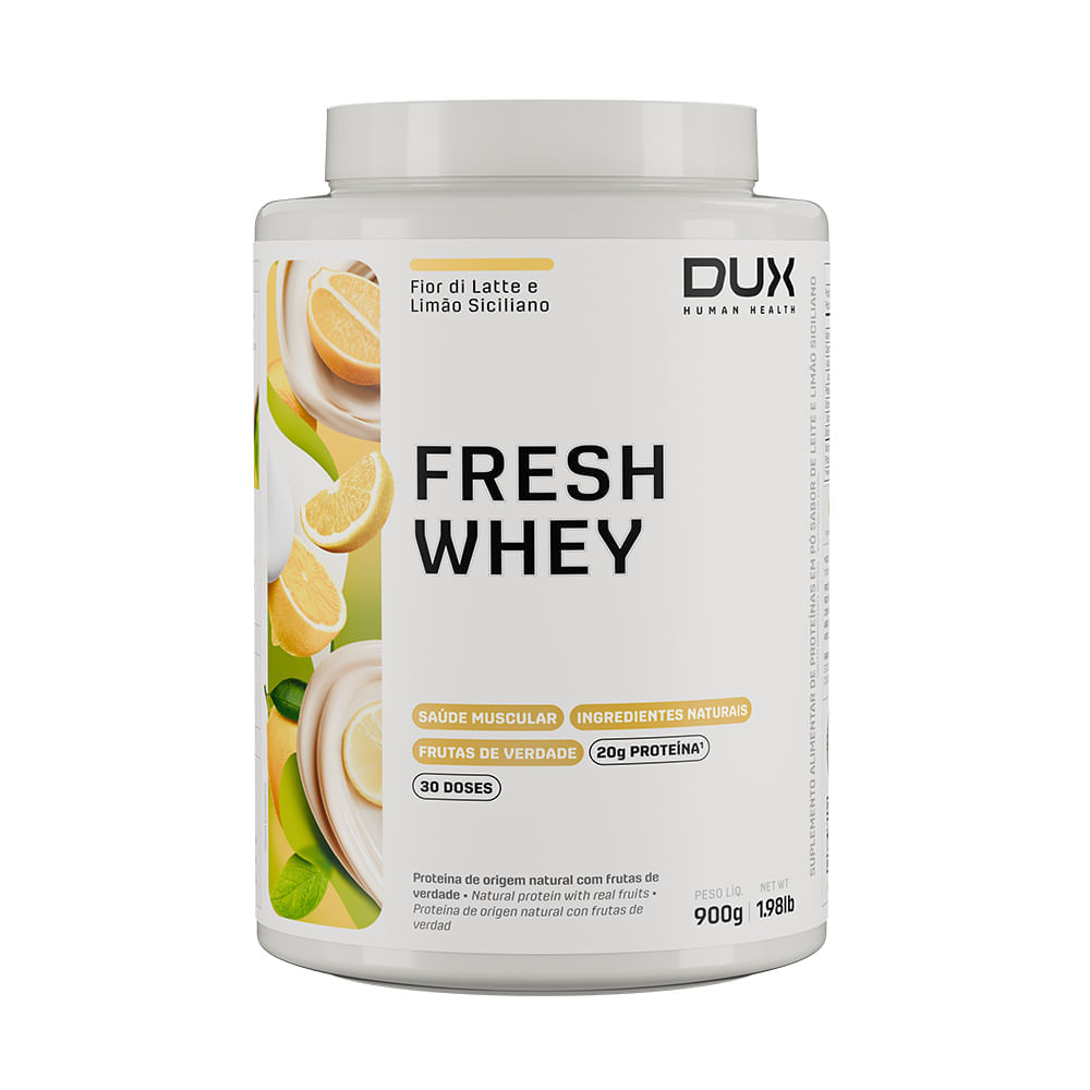 Freshwhey™ Fior Di Latte E Limão Siciliano Dux Nutrition 900g
