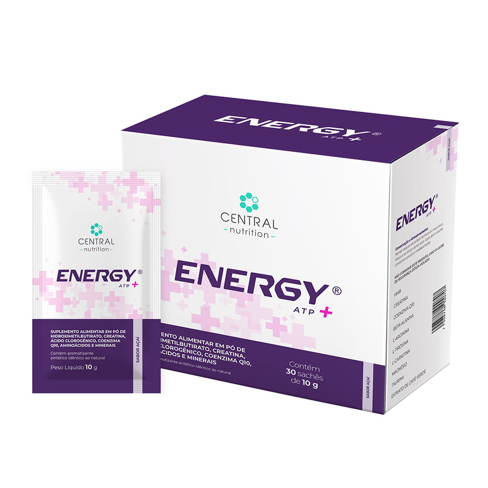 Energy® Atp 10g 30 Sachês Sabor Açaí