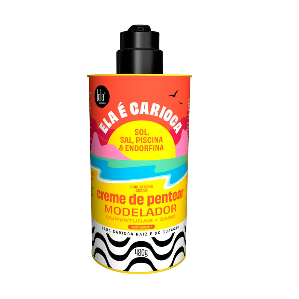 Creme De Pentear Ela É Carioca Modelador 3abc Lola Cosmetics 480g
