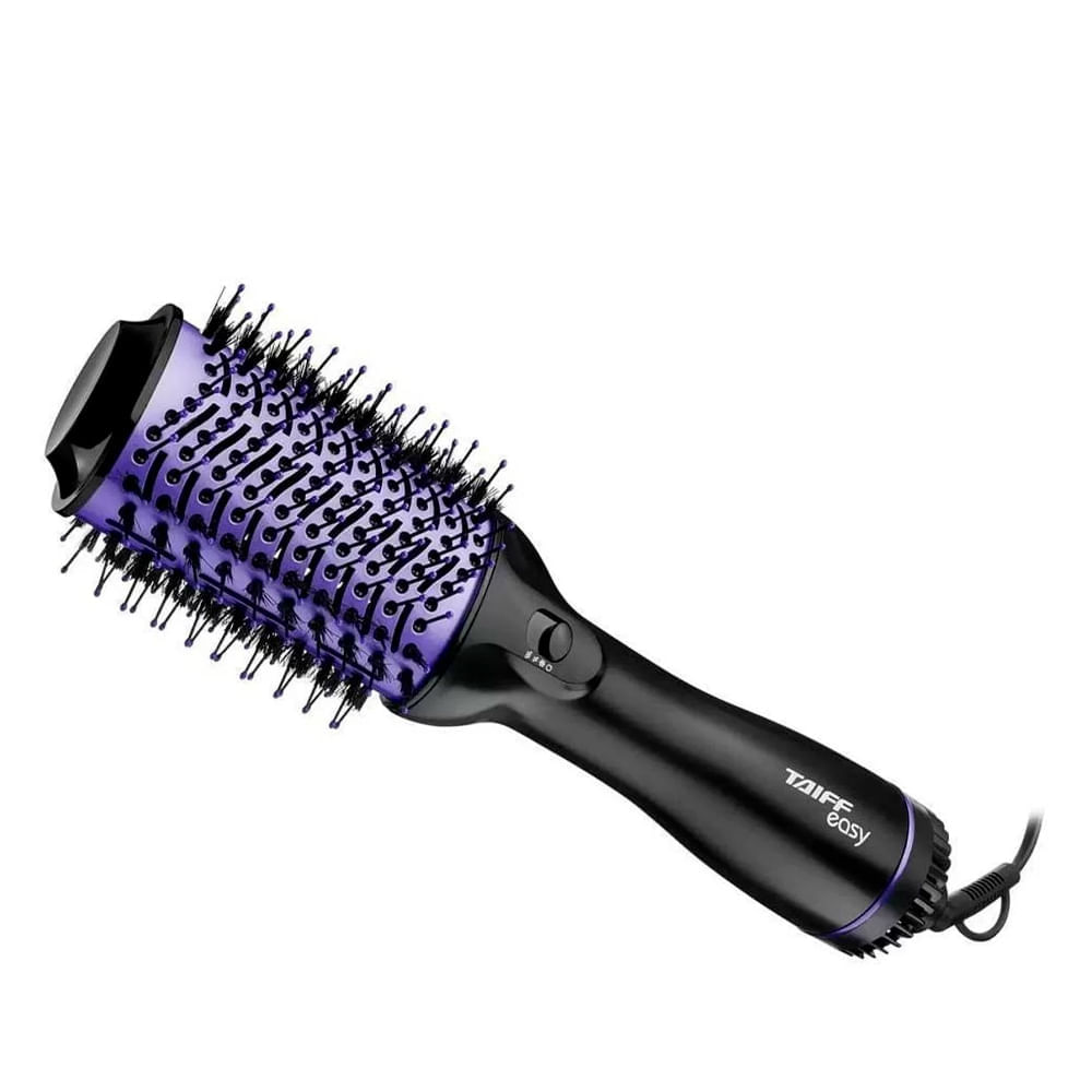 Escova Elétrica Alisadora Taiff Easy Oval Lilás 220v