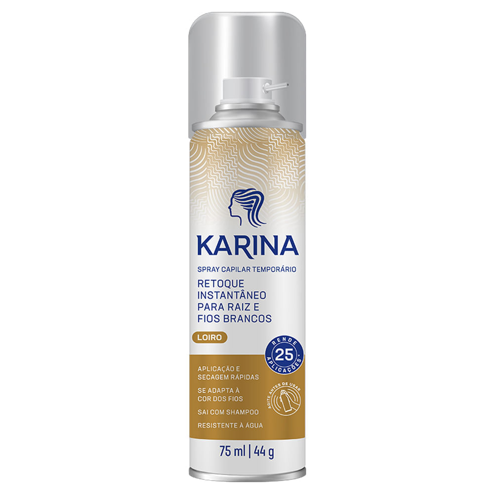Retoque Capilar Temporário Karina Loiro 75ml