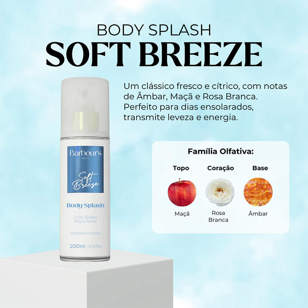 Body Splash Barbour's Soft Breeze 200ml