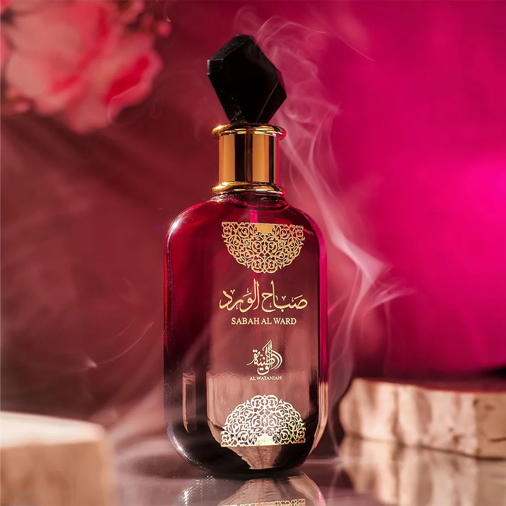 Perfume Feminino Árabe Al Wataniah Sabah Al Ward Eau de Parfum 100ml