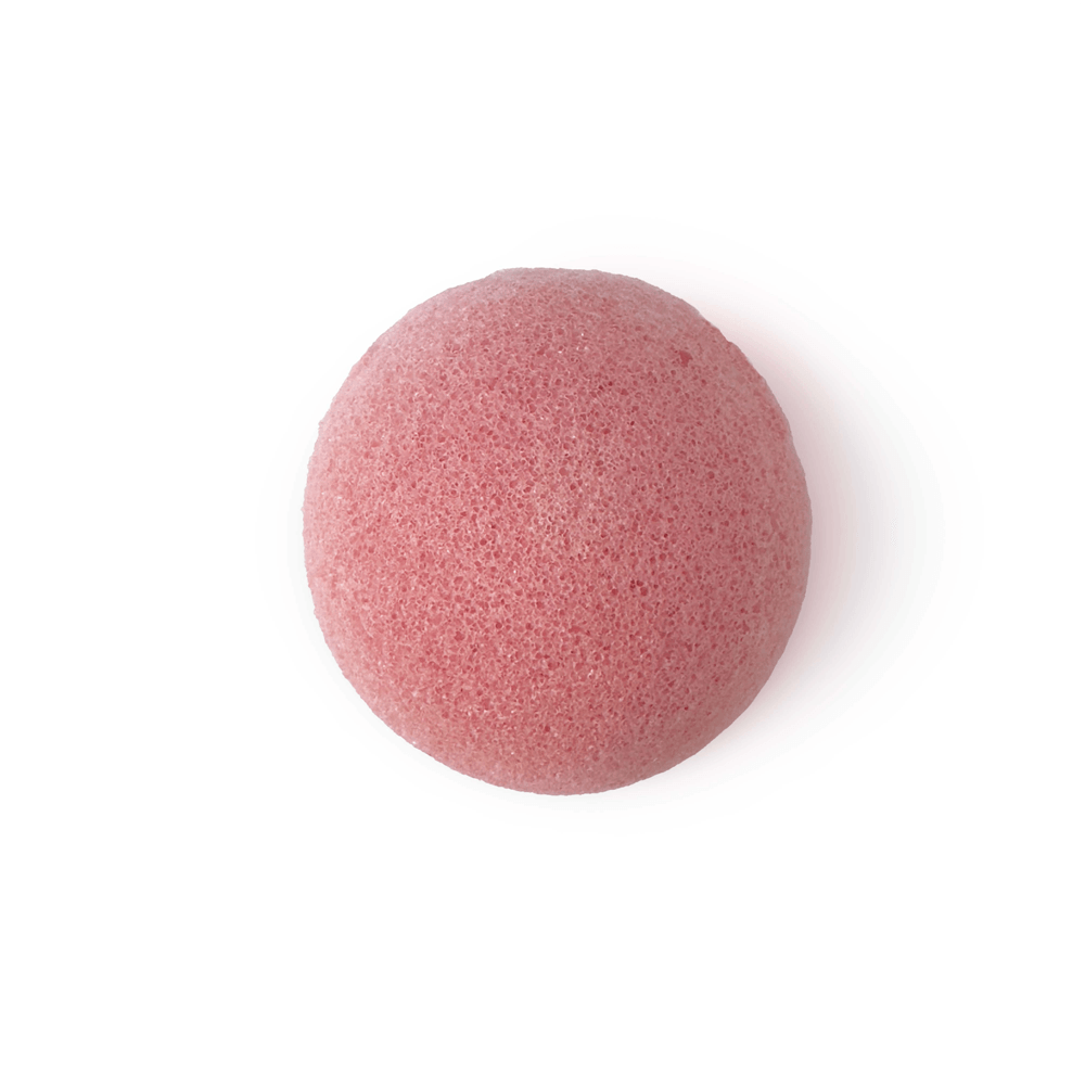 Esponja Natural Konjac Rosa