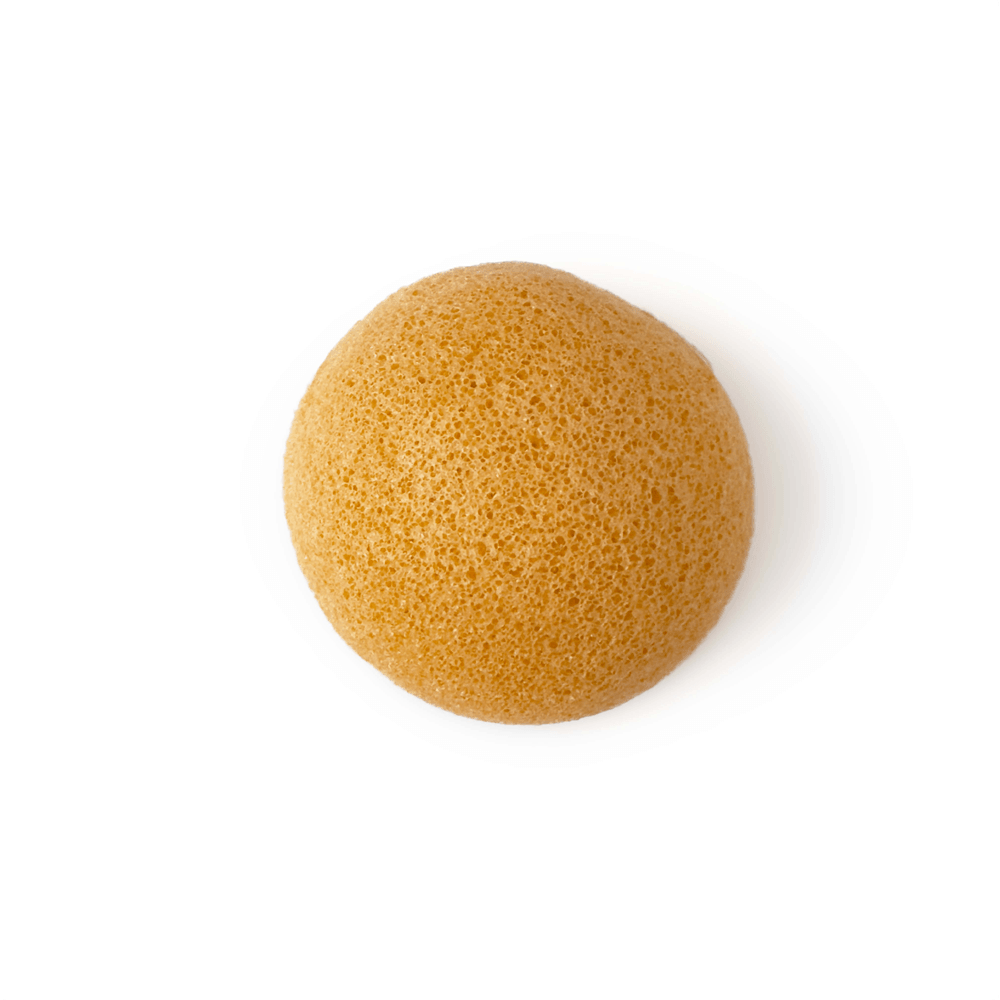 Esponja Natural Konjac Amarelo