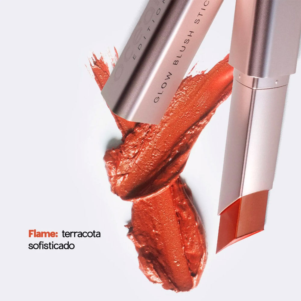 Blush em Bastão Stick Glow Océane Edition 7g Cor Flame