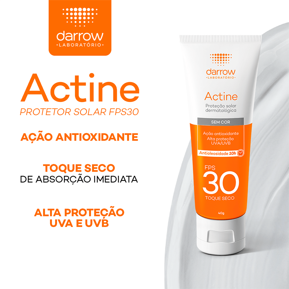 Protetor Solar Darrow Actine FPS 30 40g