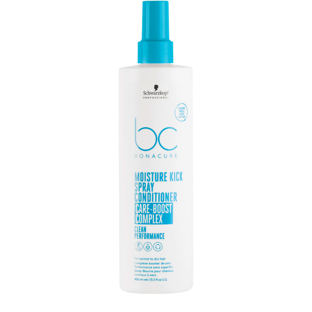 Leave-in Bonacure Moisture Kick Spray Conditioner Schwarzkopf 400ml