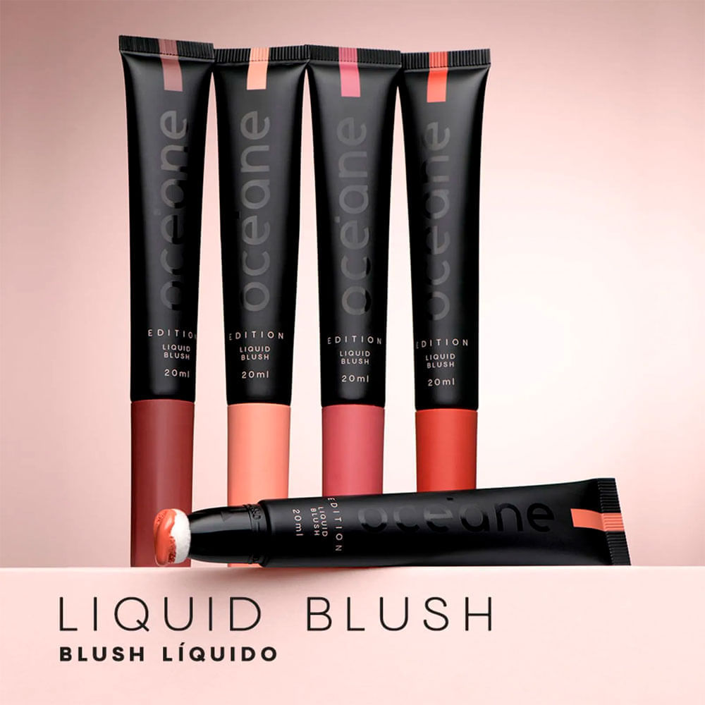 Blush Líquido Liquid Blush Océane Edition 20ml Cor Peachy