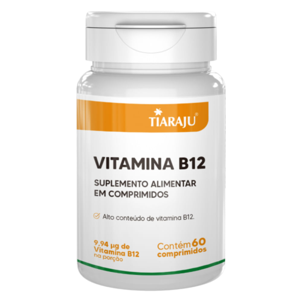 Vitamina B12 Tiaraju 60 Comprimidos
