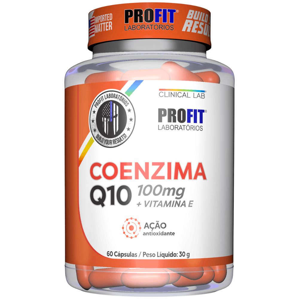 Coenzima Q10 + Vit E 100mg Profit 60 Cápsulas