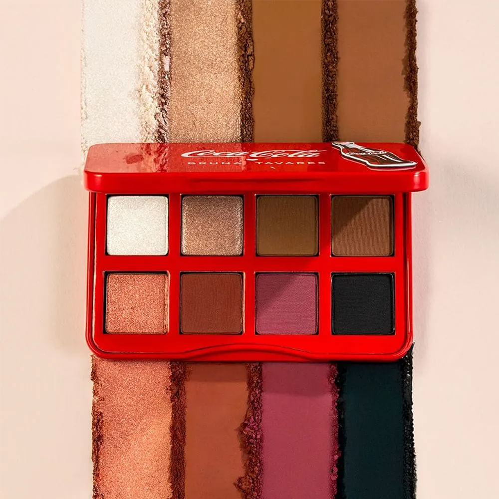 Paleta de Sombras Refresh Yourself Coca-Cola Bruna Tavares 12g