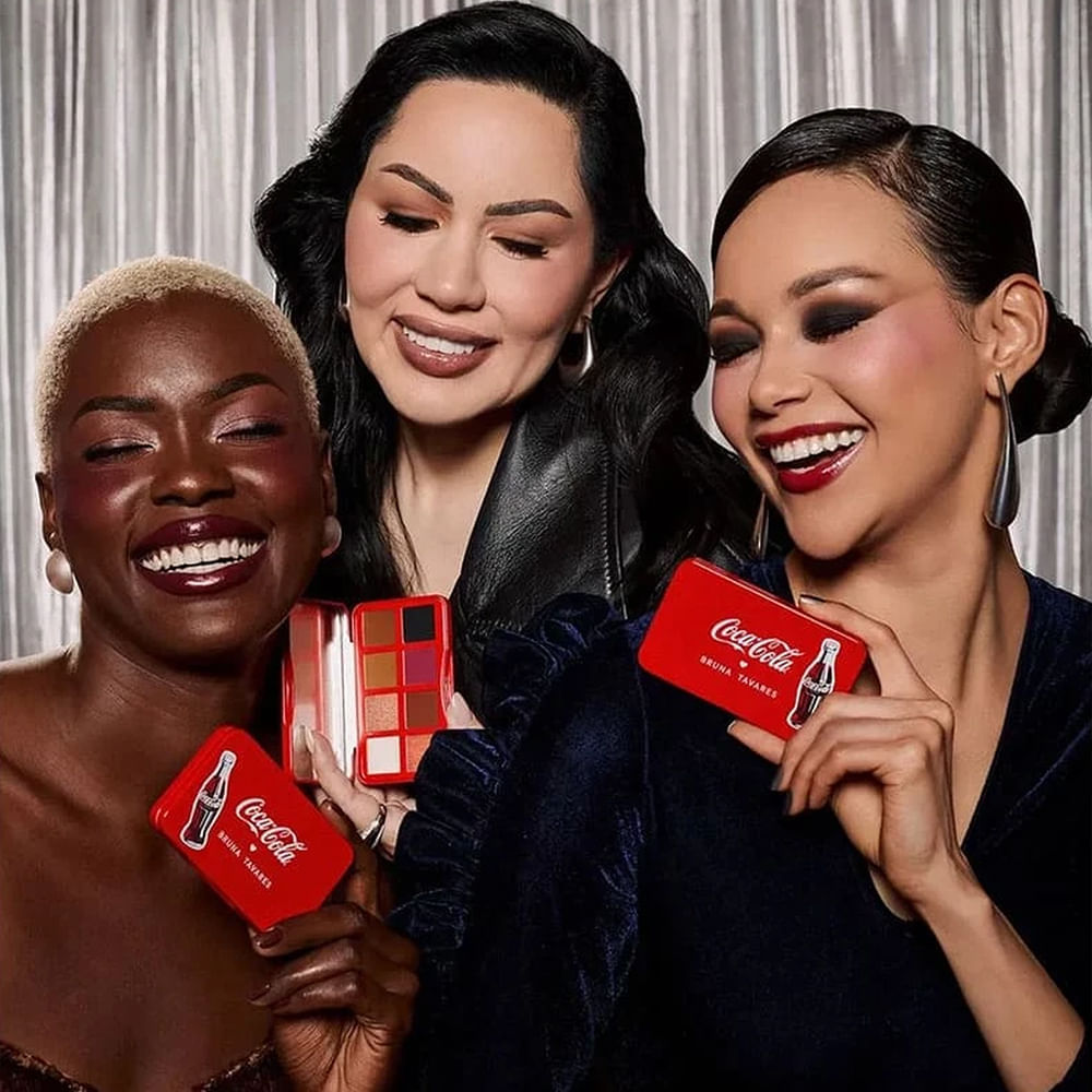 Paleta de Sombras Refresh Yourself Coca-Cola Bruna Tavares 12g