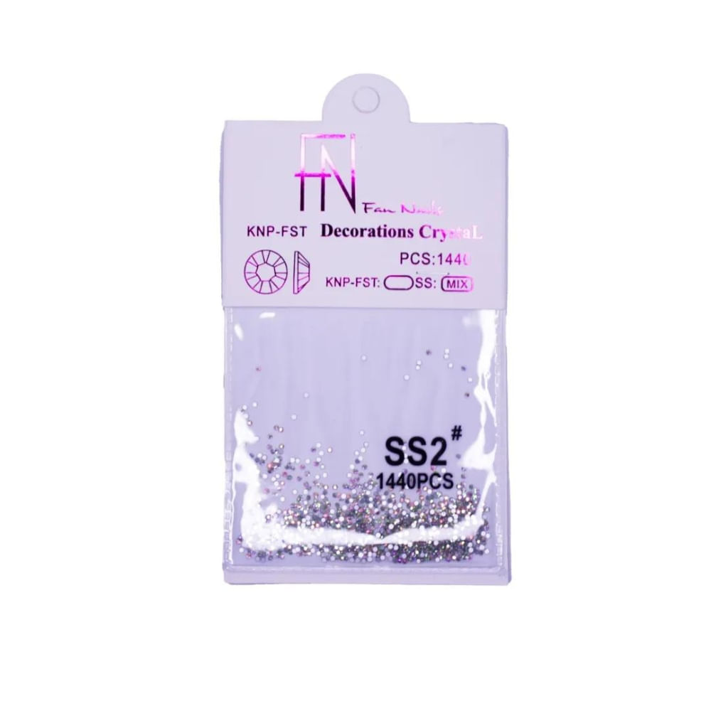 Fan Nail Strass 2