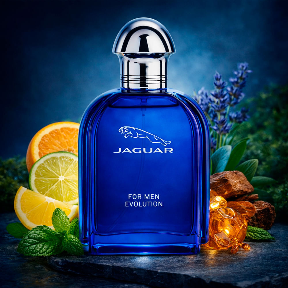 Perfume Masculino for Men Evolution Jaguar Eau de Toilette 100ml